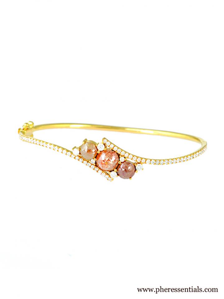 Central Sphere Bangle