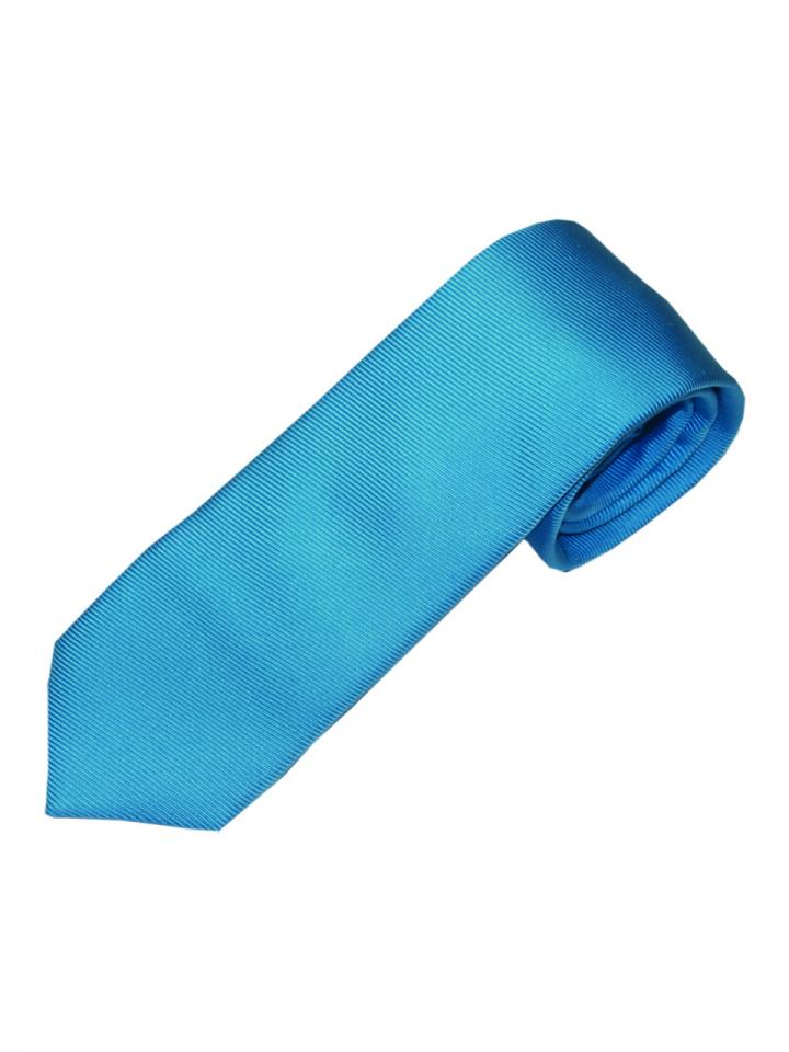 Vibrant blue tie