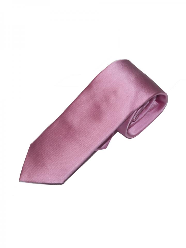 Dark Pink Silk Tie