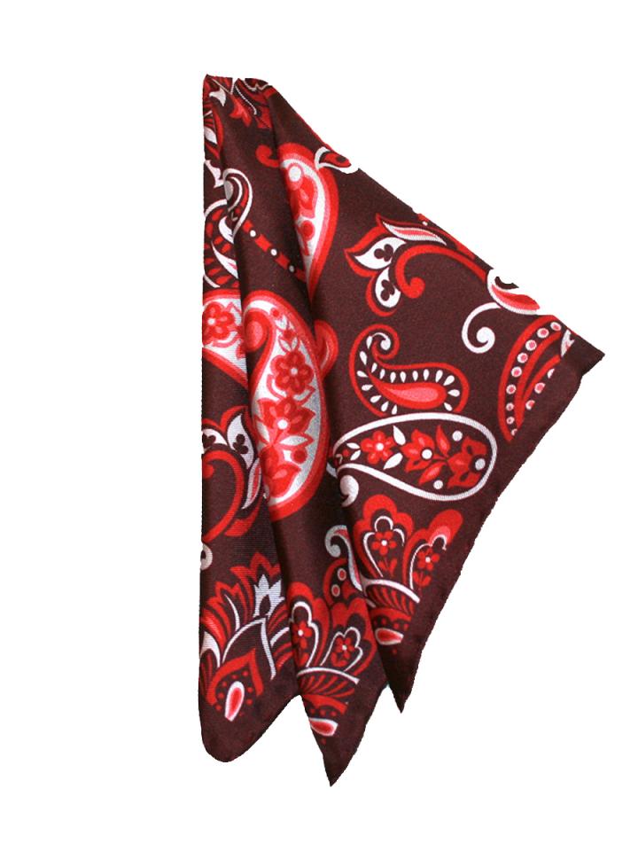 Persian Red Floral Paisley