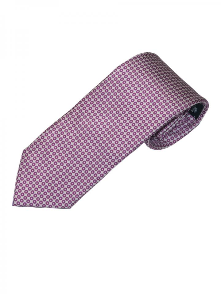 Purple Dotted Tie